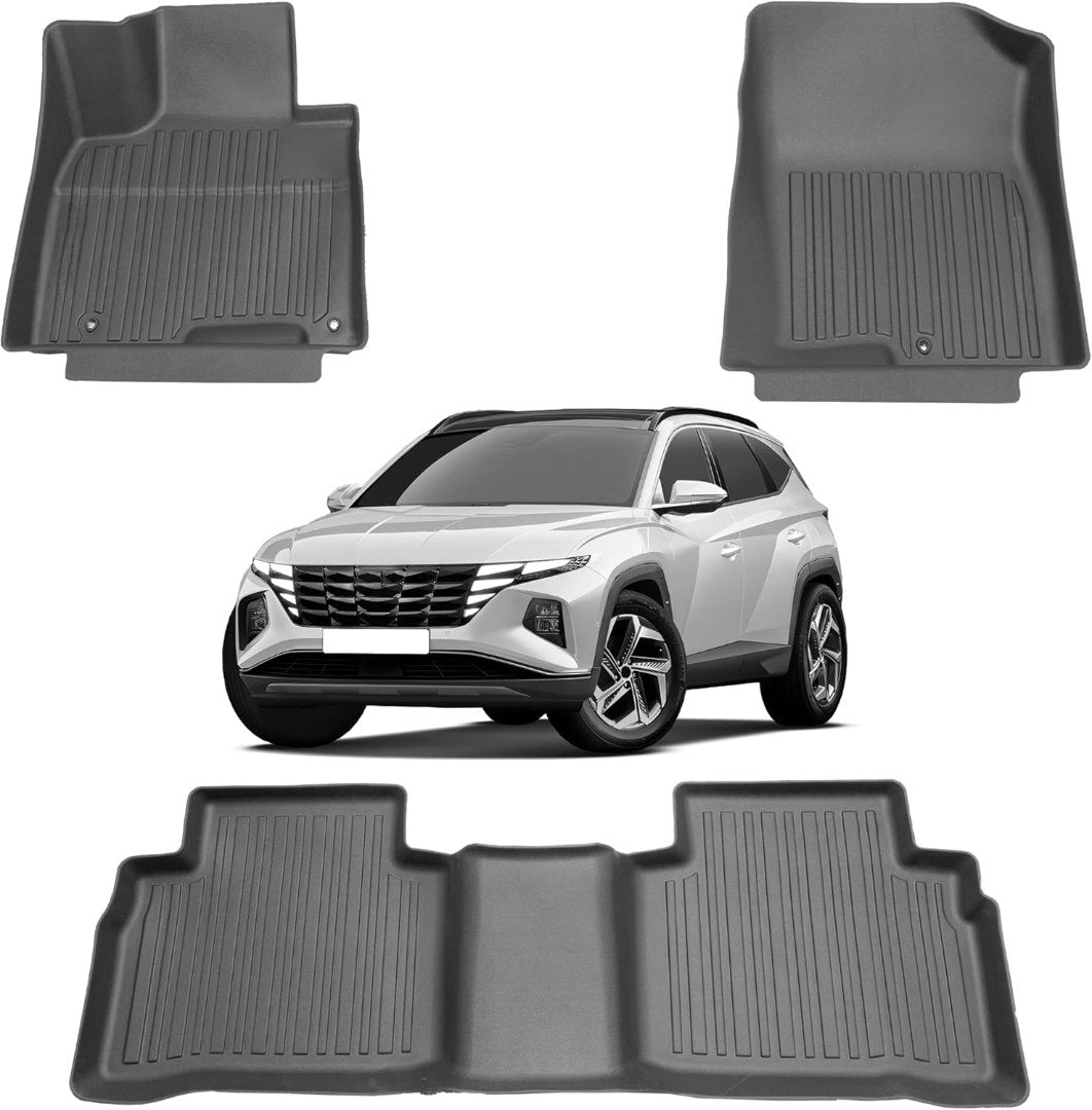 Automotive 3D Floor Mats Set for Hyundai Tucson